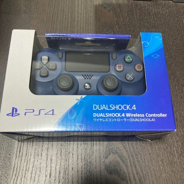 PS4 ワイヤレスコントローラー（DUALSHOCK 4） Midnight Blue CUH-ZCT2J22