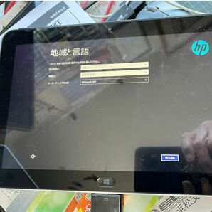 HP Elite Pad 900/ 初期化済　バッテリー悪い/タブレット Microsoft