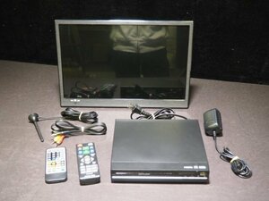 S807 17v型ポータブルテレビ＋DVDプレイヤーセット TV-171-BK OHDMI-1000 HDMI対応 2022年製