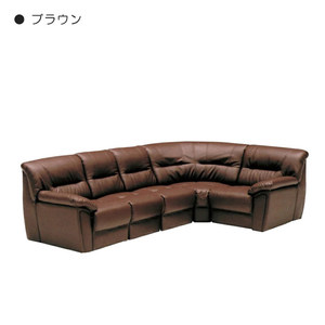  corner sofa sofa set L character L type 5 seater .5 person for living sofa 5 point set synthetic leather modern 5P cheap Brown 