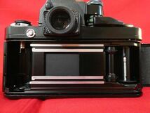 美品 Nikon F2 PHOTOMIC フォトミック AS 黒 ブラック 一眼レフ フィルムカメラ 防湿庫保管品 ニコン レンズ LENS SERIES E 50mm 1:1.8_画像9