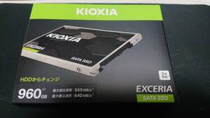 新品未開封　KIOXIA　EXCERIA 960GB 2.5inch SSD