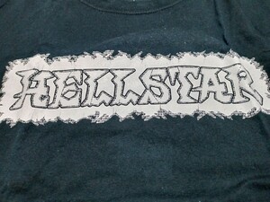 HELL STAR/HIKAGE「Tシャツ/サイズM」中古/古着/パンク/THE STAR CLUB