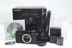 ★FUJIFILM フジフイルム X-E1 ボディ ブラック★元箱付き#H0042403029A