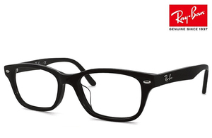 新品 レイバン 眼鏡 メガネ Ray-Ban RB5345d 2000 ウェリントン メンズ RX5345d 黒縁