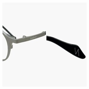 新品 ヨウジ ヤマモト メガネ 日本製 19-0077 3 c03 48mm Yohji Yamamoto 眼鏡 メンズ ブランド ボストン 型 チタン フレーム 鯖江産 通販の画像5