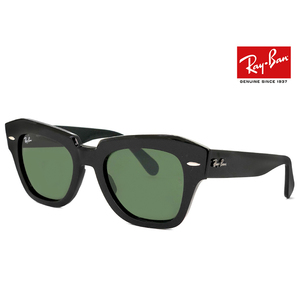  новый товар RayBan солнцезащитные очки Ray-Ban rb2186 90131 STATE STREET 901/31 мужской женский состояние Street 