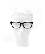 新品 Lサイズ 大きい Ray-Ban 眼鏡 rx5383f-2000 レイバン メガネ メンズ rb5383f ウェリントン 黒縁 Mr Burbank_画像6