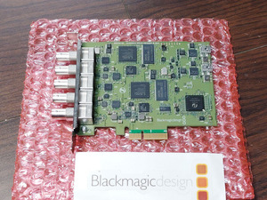 BlackmagicDesign キャプチャーボード DeckLink Duo ブラックマジックデザイン