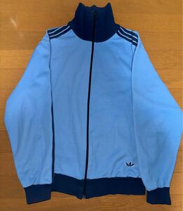 【超希少モデル】adidas トラックジャケット 西ドイツタグ デサント製 ヴィンテージ 70s 古着