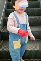 オーバーオール サロペット デニム 幼児 キッズ 110cm 子供服 _画像2