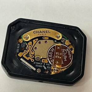 【可動品】CHANEL シャネル プルミエール クォーツ ムーブメント ベース ETA Cal.976.001 風防付き【現状】№62651の画像1