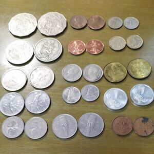 外国コイン15種類30枚 硬貨　NO2