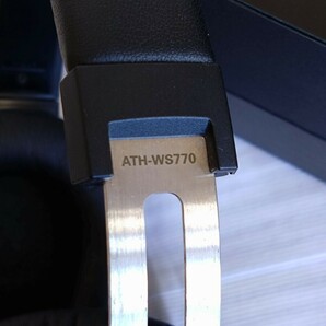 ヘッドホン audio-technica ATH-WS770 オーディオテクニカ SOLID BASS 延長コードの画像6
