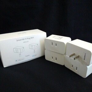 meross Smart Wi-Fi Plug Mini スマートプラグ MSS110JP 4個セット MAX15A IEEE 802.11 b/g/n 2.4GHz【PSEマークあり】28 00059