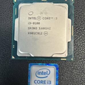 #3 Intel CPU 第8世代 Core i3 8100 3.60GHz LGA1151 ■動作確認品 ■送料無料 の画像1