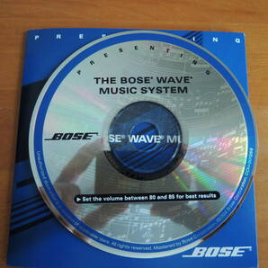 ◆WAVE MUSIC SYSTEM デモCD ウェーブミュージックシステム THE BOSE◆の画像2