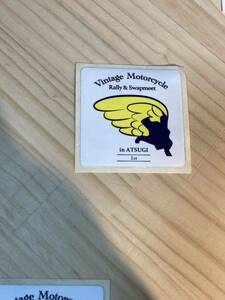 VMRS VINTAGE MOTORCYCLE RALLY & SWAPMEET 1st sticker ステッカー ハーレー　チョッパー　パンヘッド　ナックルヘッド　ショベルヘッド