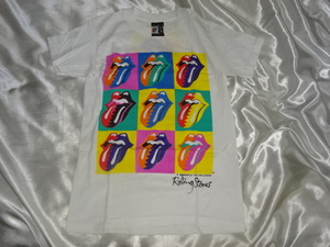 送料185円・C328■ 　ザ・ローリングストーンズ　Tシャツ　Mサイズ (c)1989 STEEL WHEELS TOKYO 1990　　The Rolling Stones