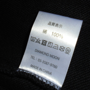 「 矢沢永吉 バックに筆ロゴ 袖に羽ロゴなど ボタン式 パーカー Lサイズ 」の画像3