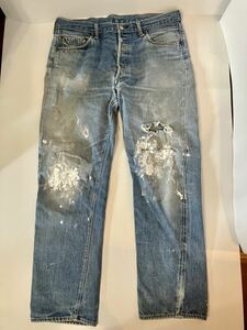 LEVIS 501 66 後期 ジーンズ デニムパンツ VINTAGE ビンテージ 33インチ