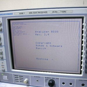 ROHDE & SCHWARZ EMI TEST RECEIVER ESIB7 現状で！の画像3