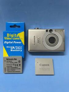 【ユーズド】CANON デジタルカメラ IXY DIGITAL 50 シルバー 2.0型TFT液晶カラーモニター 約400万画素 キャノン