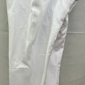 S ミズノ レギュラータイプ 野球 ユニフォーム ズボン パンツ 練習着 ホワイト 白 膝二重 スペアパンツ 一般 12JD6F6001の画像2