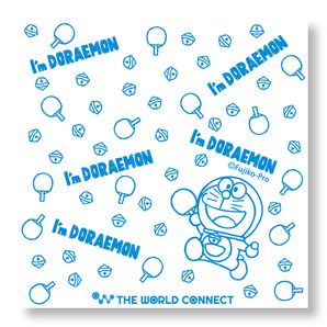 【3種×各2枚＝6枚入り】THE WORLD CONNECT ザ・ワールドコネクト I'm DORAEMON ドラえもん 粘着ラバーシート 卓球 ラバー 保護シートの画像5