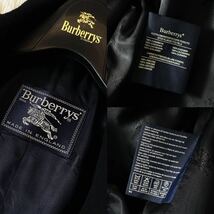 G9【完全頂点!!カシミヤ!!】定価20万 超美品●BURBERRY●ホース騎士総柄●イングランド製●チェスターコート●メンズ バーバリーコート_画像10