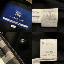 G38【人気のAラインシルエット】参考価格14万●超美品BURBERRY BLUE LABEL●パリジェンヌ●トレンチコート バーバリーコート レディース_画像10