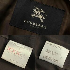 G47【希少パッカブル】参考価格15万●未使用BURBERRY LONDON●ほっこりシルエット●ダウン風ロングコート バーバリーコート レディース の画像10