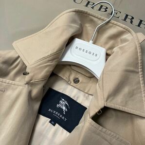 G39【人気のトレンチ】参考価格16万●超美品BURBERRY LONDON●羊毛ライナー付属 トレンチコート バーバリーコート レディース 38の画像4