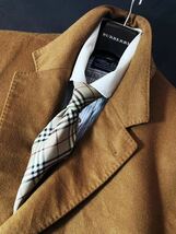 e39【最高峰カシミヤ仕様】定価15万●BURBERRY LONDON●スタイリッシュ抜群●極上肌触り!!高級ジャケットコート●メンズ バーバリーコート_画像2