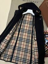 G11【魅惑のパリジェンヌ】参考価格14万●超美品BURBERRY LONDON●華やかなオーラ!高級ウールトレンチコート バーバリーコート レディース_画像7