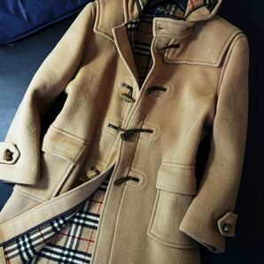 h5【英国王室!!イギリス製】定価22万 美品●BURBERRY specially duffle●コートカバー●ウールダッフルコート●メンズ バーバリーコート の画像3