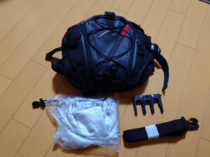 KUSHITANI ヒップバッグ　KUSHITANI（クシタニ） K-3601 HIP BAG（ヒップバッグ） ブラック