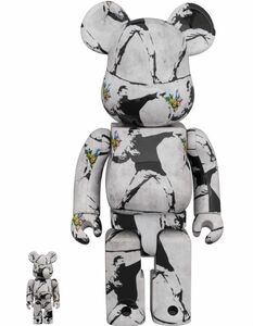 BE@RBRICK ベアブリック FLOWER BOMBER 100％ & 400％ BANKSY バンクシー 新品