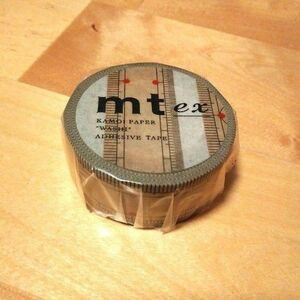 【未使用品】mt マスキングテープ 竹定規