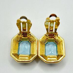 NINA RICCI ニナリッチ ネックレス イヤリング セット ラインストーン ゴールドカラー アクセサリー レディースの画像4