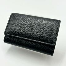 【新品未使用】 GUCCI グッチ 6連キーケース レザー 黒 ブラック 箱付 メンズ 紳士 _画像2