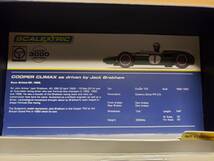 1/32 COOPER CLIMAX #1 クーパー イギリス製 SCALEXTRIC スケーレックストリック 限定3000セット 超絶版レア ブラバム ミニ グッドウッド _画像6