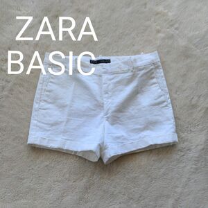 未使用新品　ZARA BASIC ザラ　ショートパンツ　ジャガード織　USA M