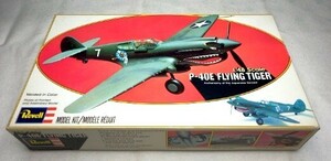 難あり　レベル　1/48　P-40E　フライングタイガー　カーチス　ウォーホーク　