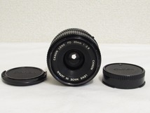 ★ Canon キャノン New FD NFD 35mm f/2.8 単焦点 レンズ FDマウント ★_画像1