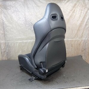 CT9A ランサー GSR エボ9 純正レカロシートRECARO ハーフレザー 助手席左側/L  の画像8