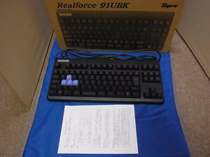 東プレ テンキーレスキーボード NG01B0 REALFORCE91UBK