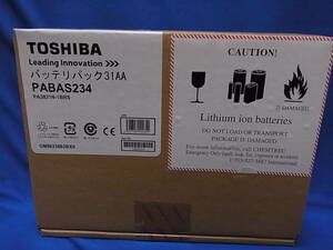 官2 東芝 TOSHIBA 純正 バッテリ PABAS234／PA3831N-1BRS 未使用品