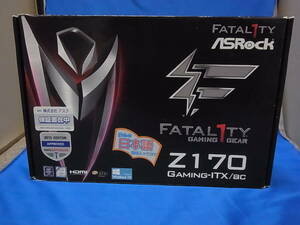 ASRock Fatal1ty Z170 Gaming-ITX/ac Mini-ITX マザーボード ジャック品