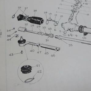 いすゞ ベレット 純正 ステアリング ラックインシュレーター ラバー べレット ベレＧ bellett PR95 PR91W 1600 GTR 旧車 ISUZU 昭和 125-0の画像4